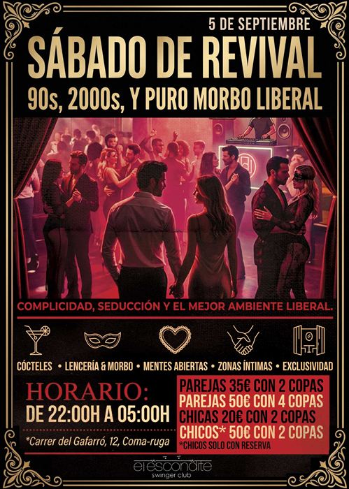 Sábado · la fiesta de la semana